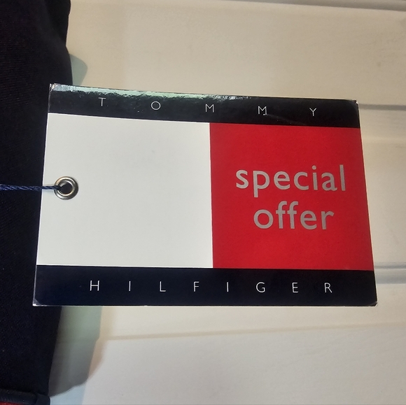 Tommy Hilfiger Exclusive Cooler Bag Backpack, Navy and Red - Picture 3 of 12